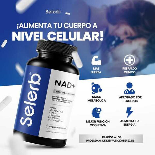 🔥 SELERB NAD+™ – Energía ancestral, potencia moderna 🔥